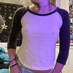Brandy Melville baseball tee!!